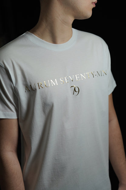 T-SHIRT ROUND NECK AURUM 79 CLASSIC